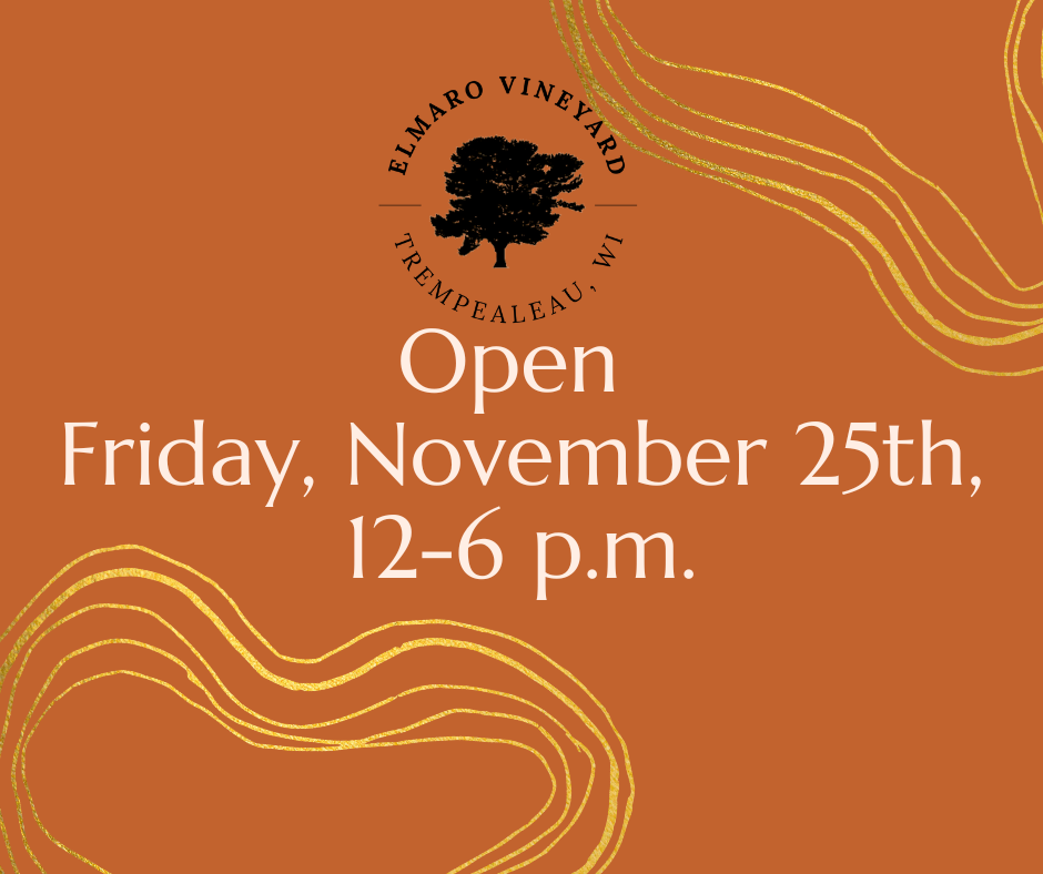 Open friday, november 25th, 1 pm - 5 pm.
