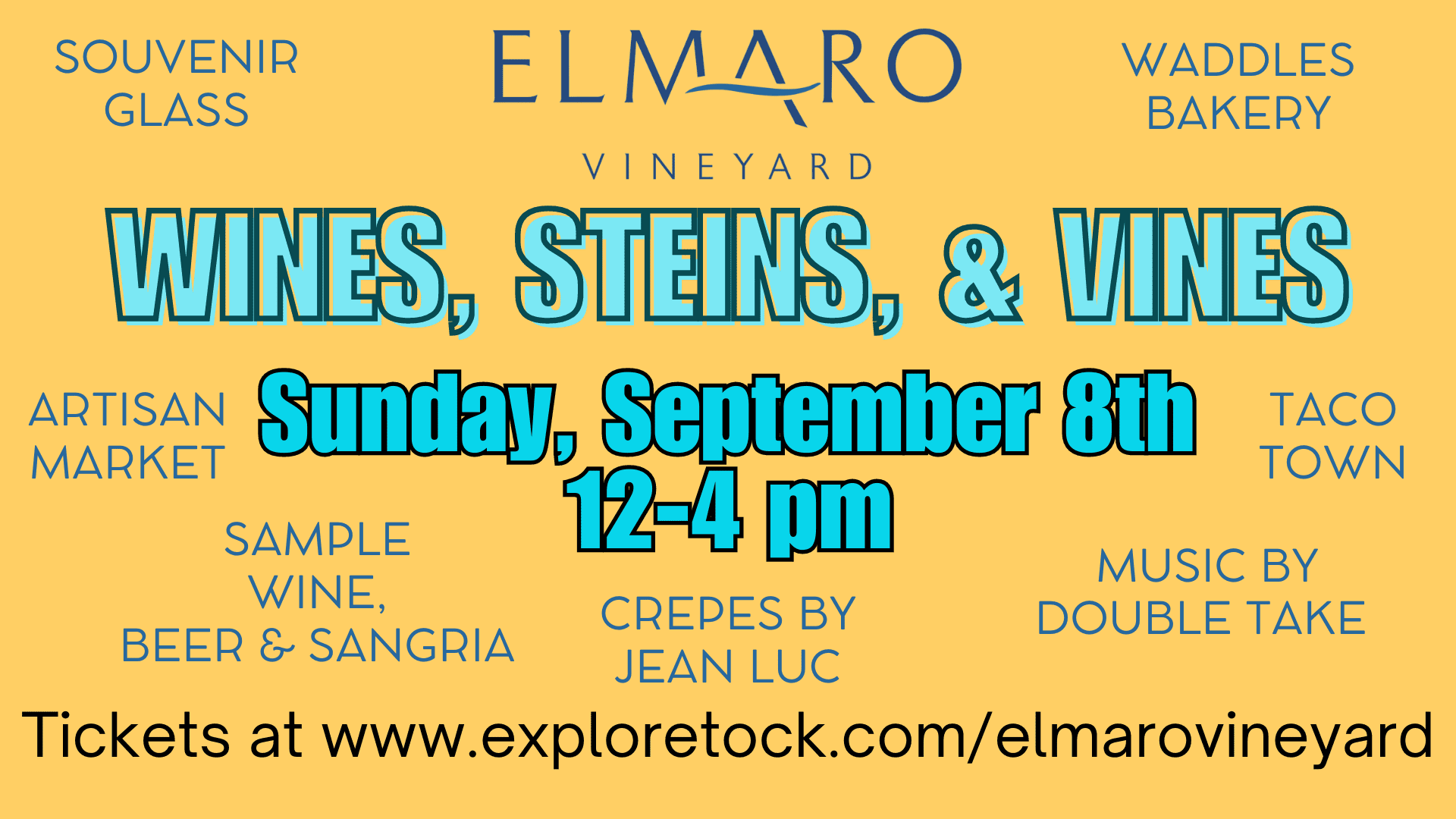 Elmaro Vineyard Wine and Food Event.