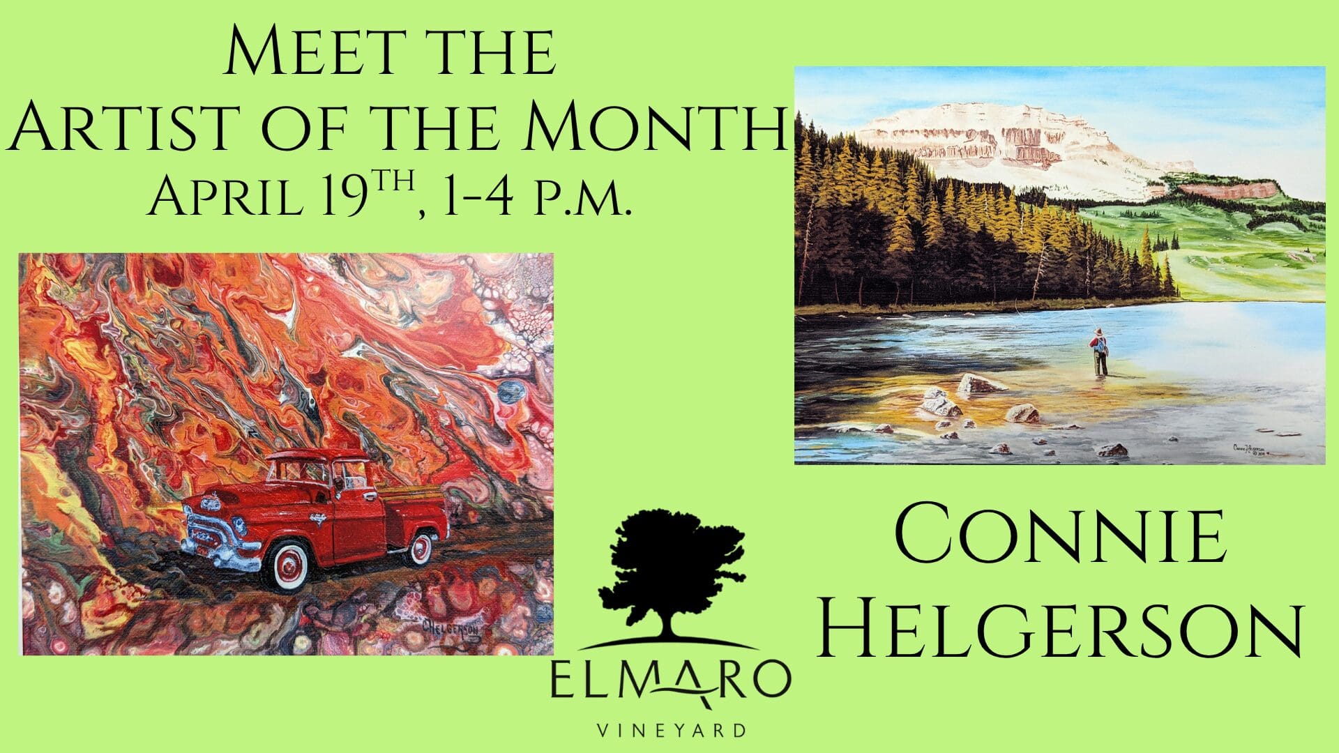 Meet the April Artist, Connie Helgerson